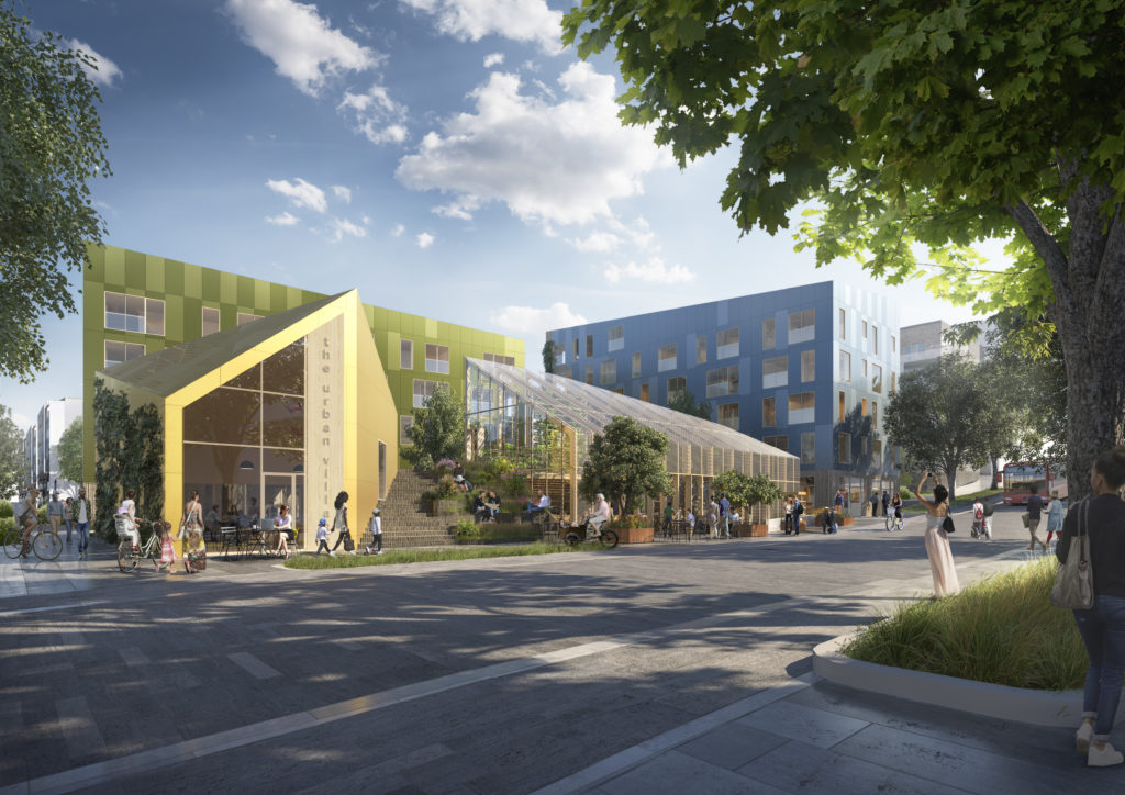 Naturlig trefiberisolasjon valgt til The Urban Village